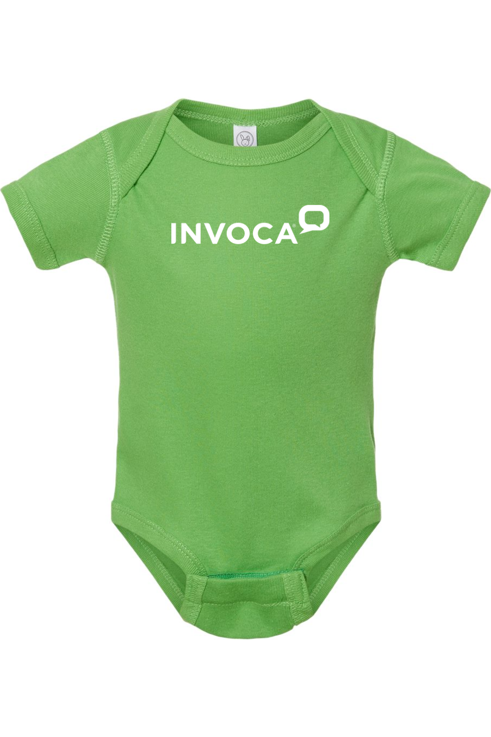 Rabbit Skins Infant Short Sleeve Baby Rib Bodysuit